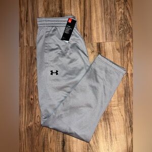 BRAND NEW WITH TAGS Under Armour gray sweatpants. Large